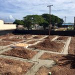 Landmark Builders Pouring Footings